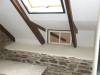 Woonkamer plafond en muur<br />