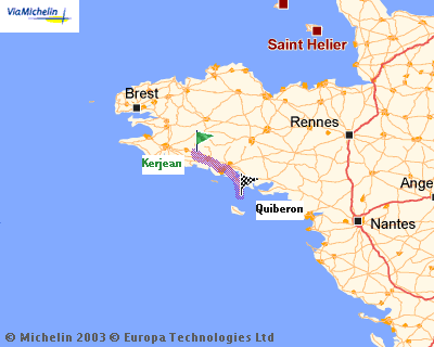 Routekaart naar Quiberon groot overzicht.gif